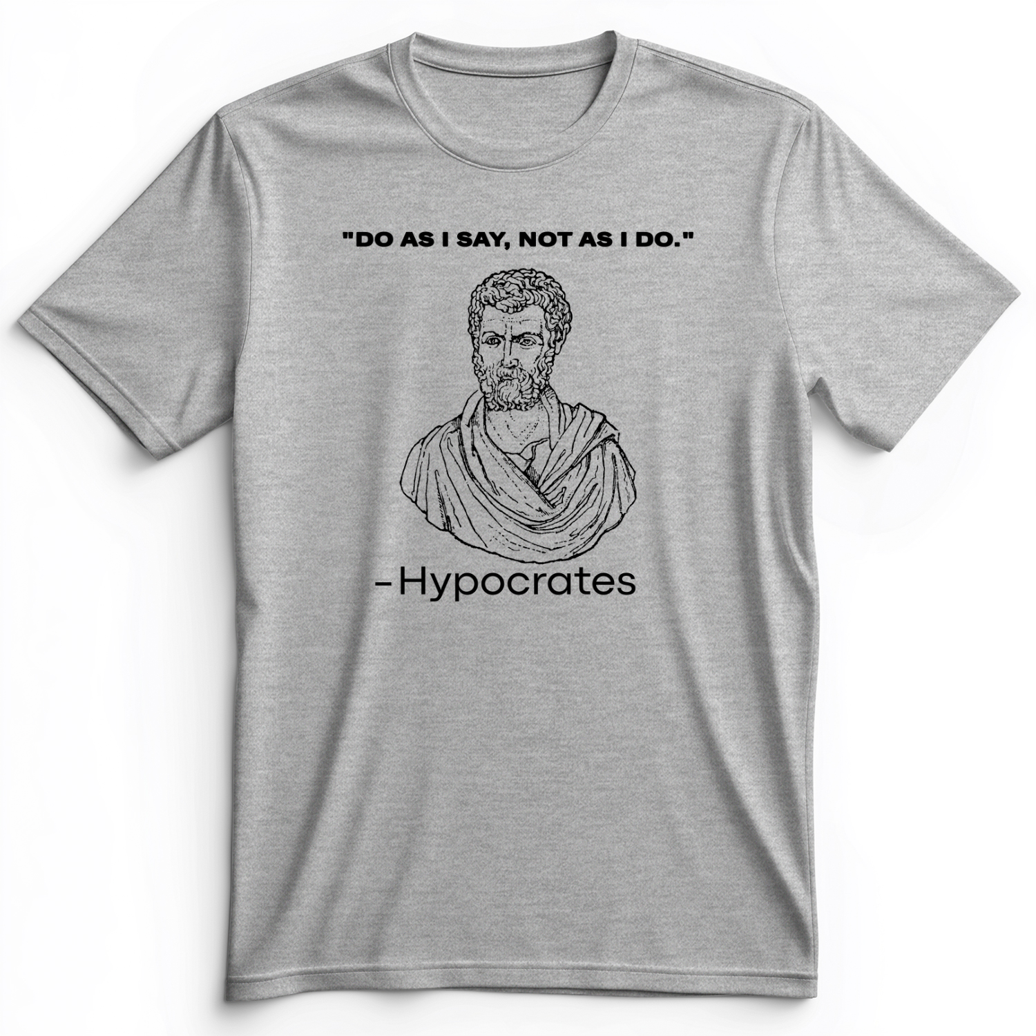 Hypocrates Premium Tee Athletic Heather / S