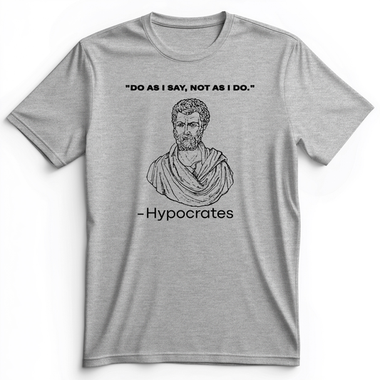 Hypocrates Premium Tee Athletic Heather / S