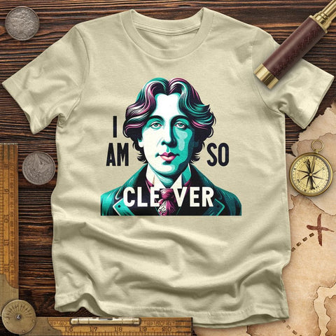 I Am So Clever T-Shirt Natural / S