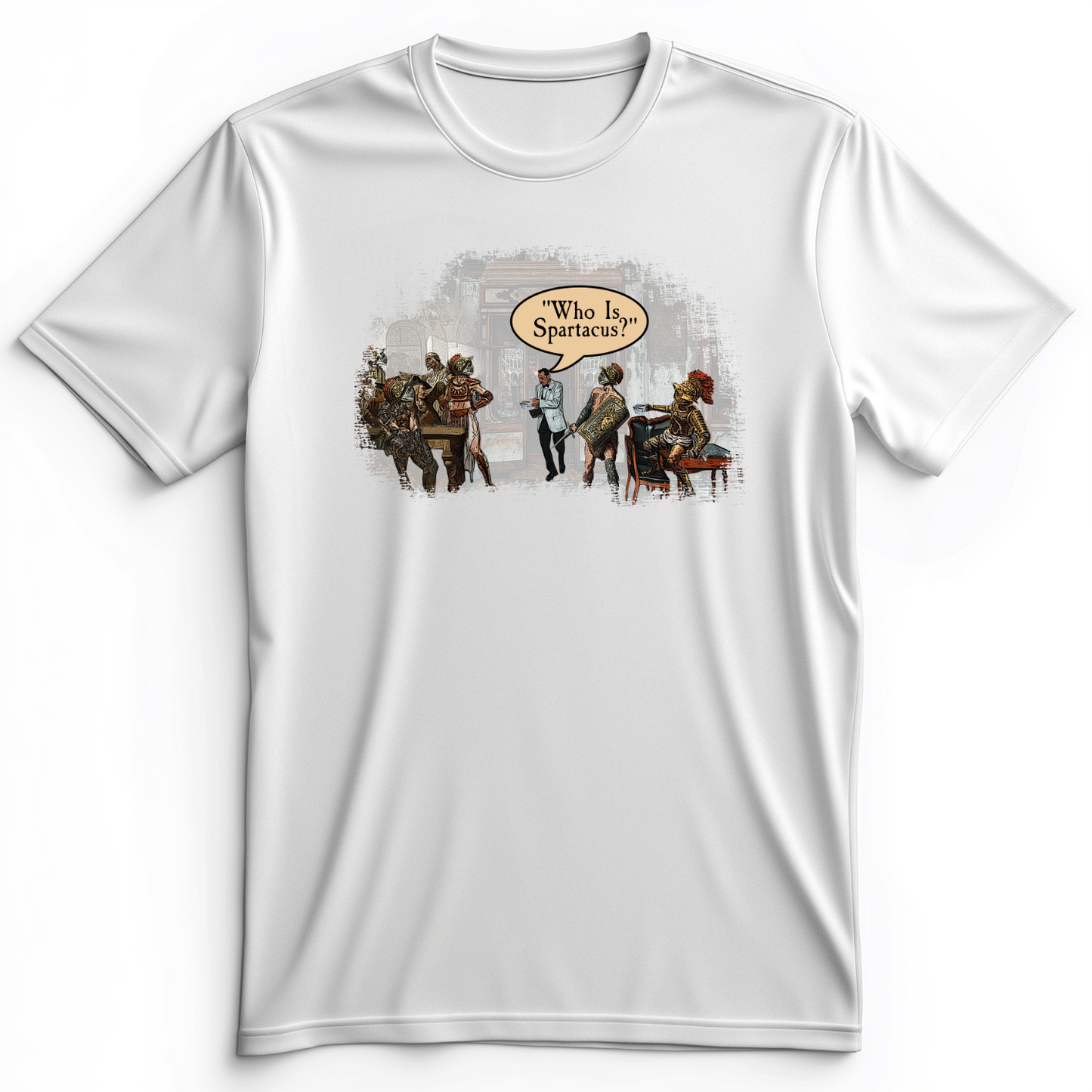 I Am Spartacus Premium Tee White / S