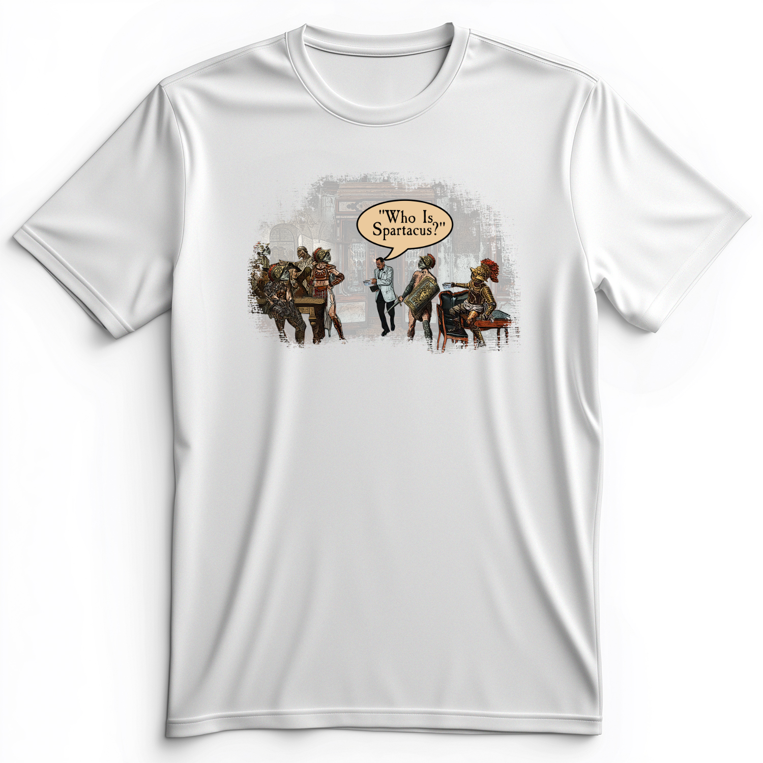 I Am Spartacus Premium Tee White / S