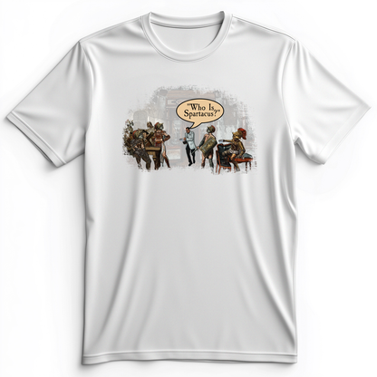 I Am Spartacus Premium Tee White / S