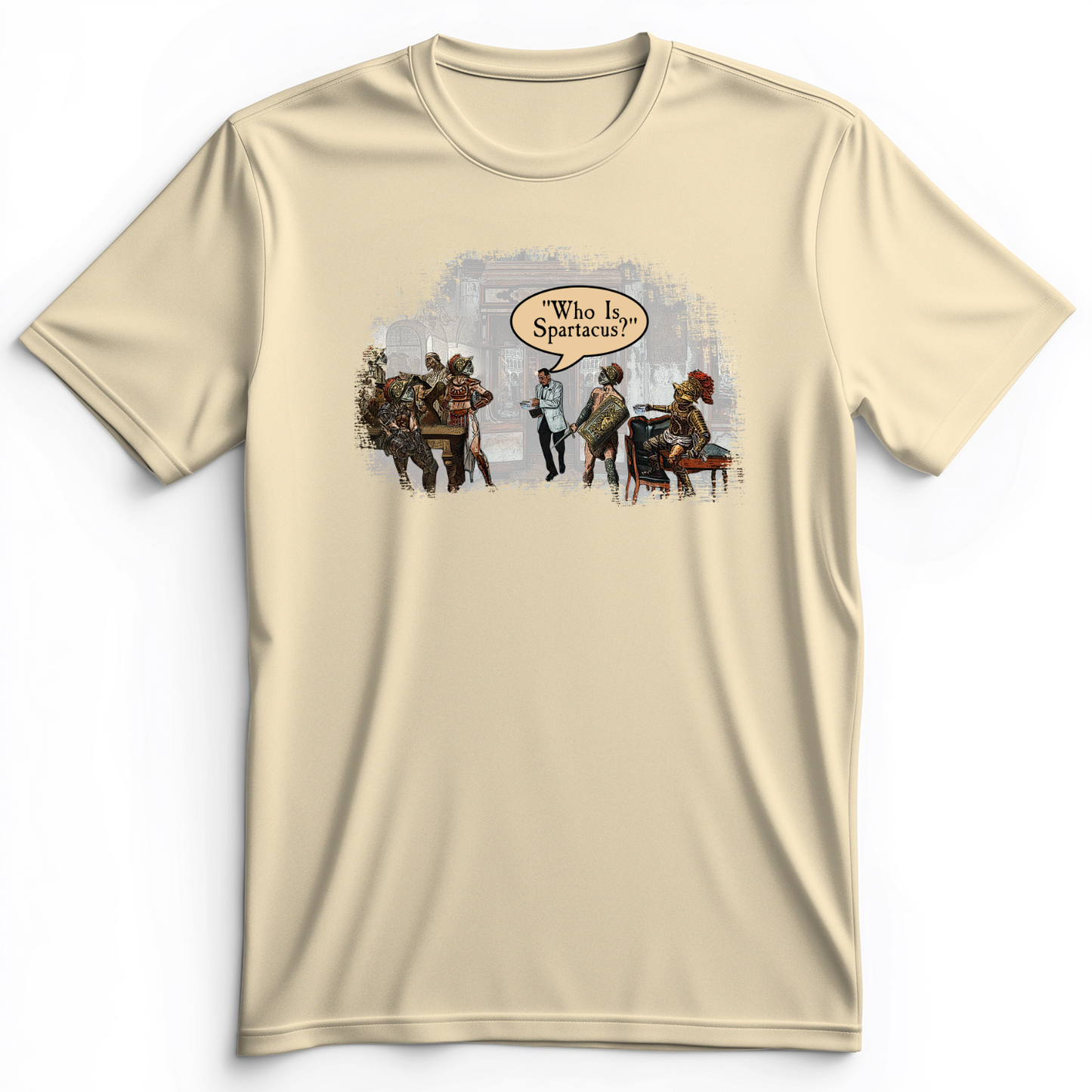 I Am Spartacus Premium Tee Natural / S