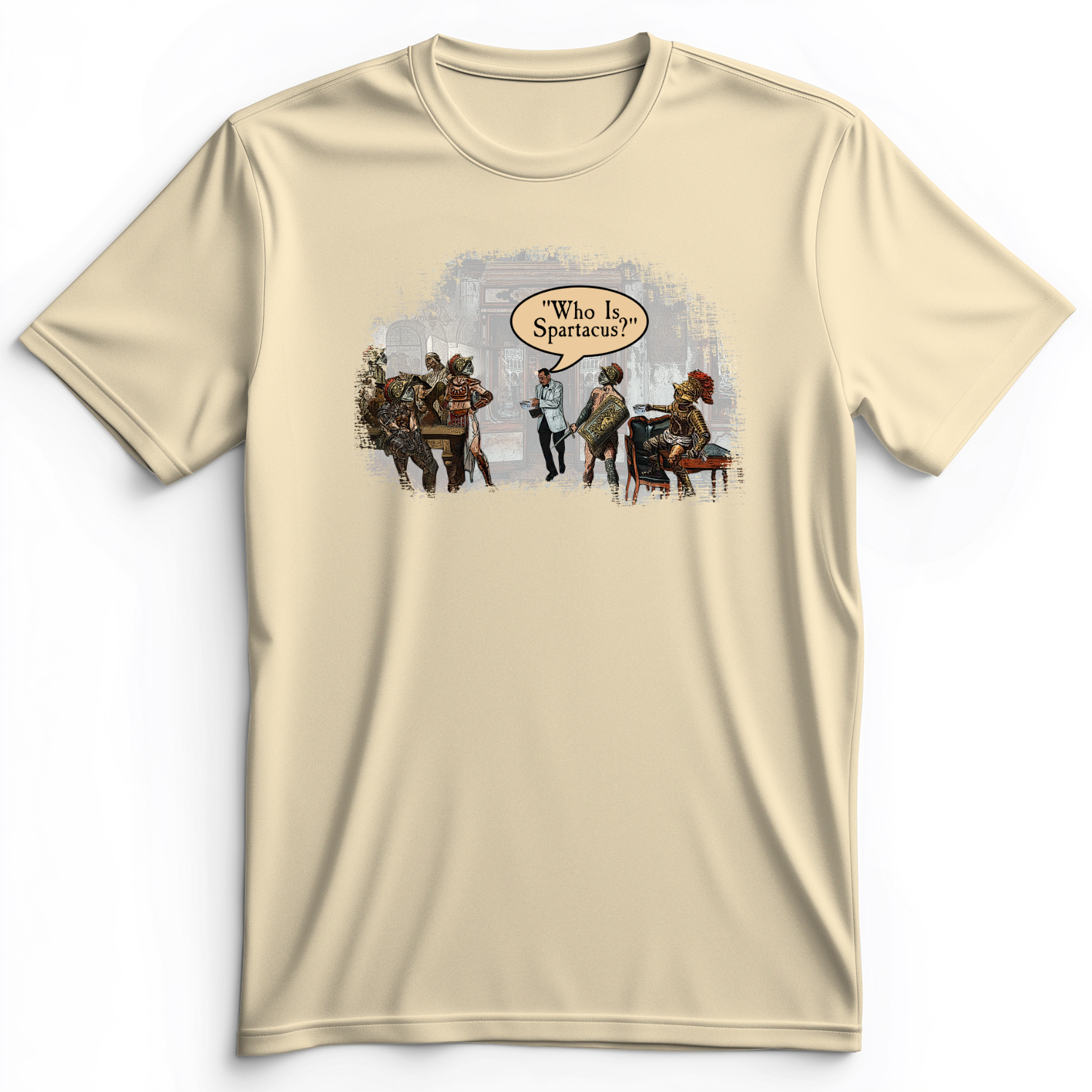 I Am Spartacus Premium Tee Natural / S