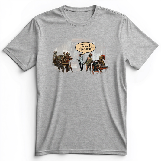 I Am Spartacus Premium Tee Athletic Heather / S