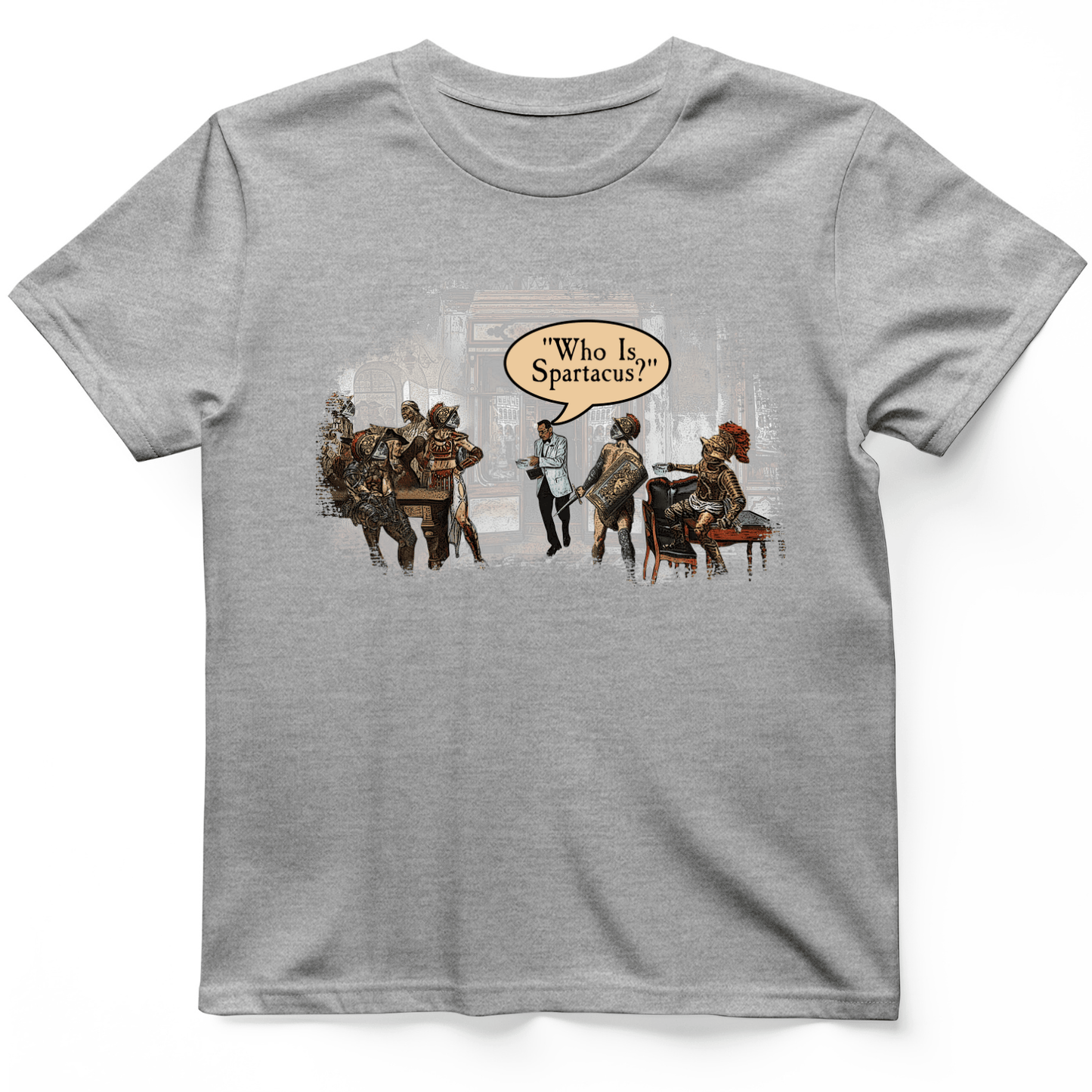 I Am Spartacus T-Shirt Sport Grey / S