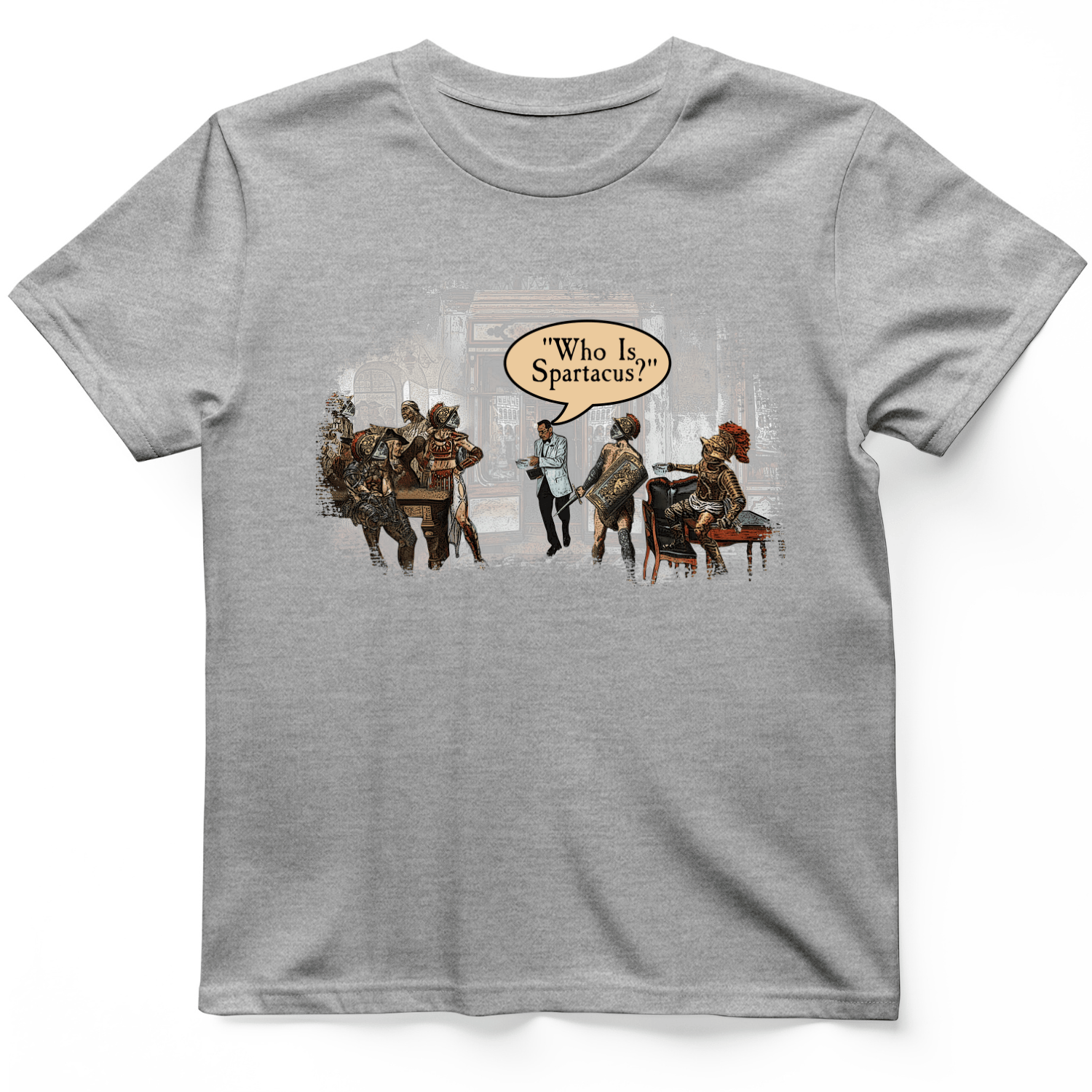 I Am Spartacus T-Shirt Sport Grey / S