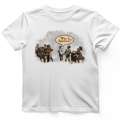 I Am Spartacus T-Shirt White / S