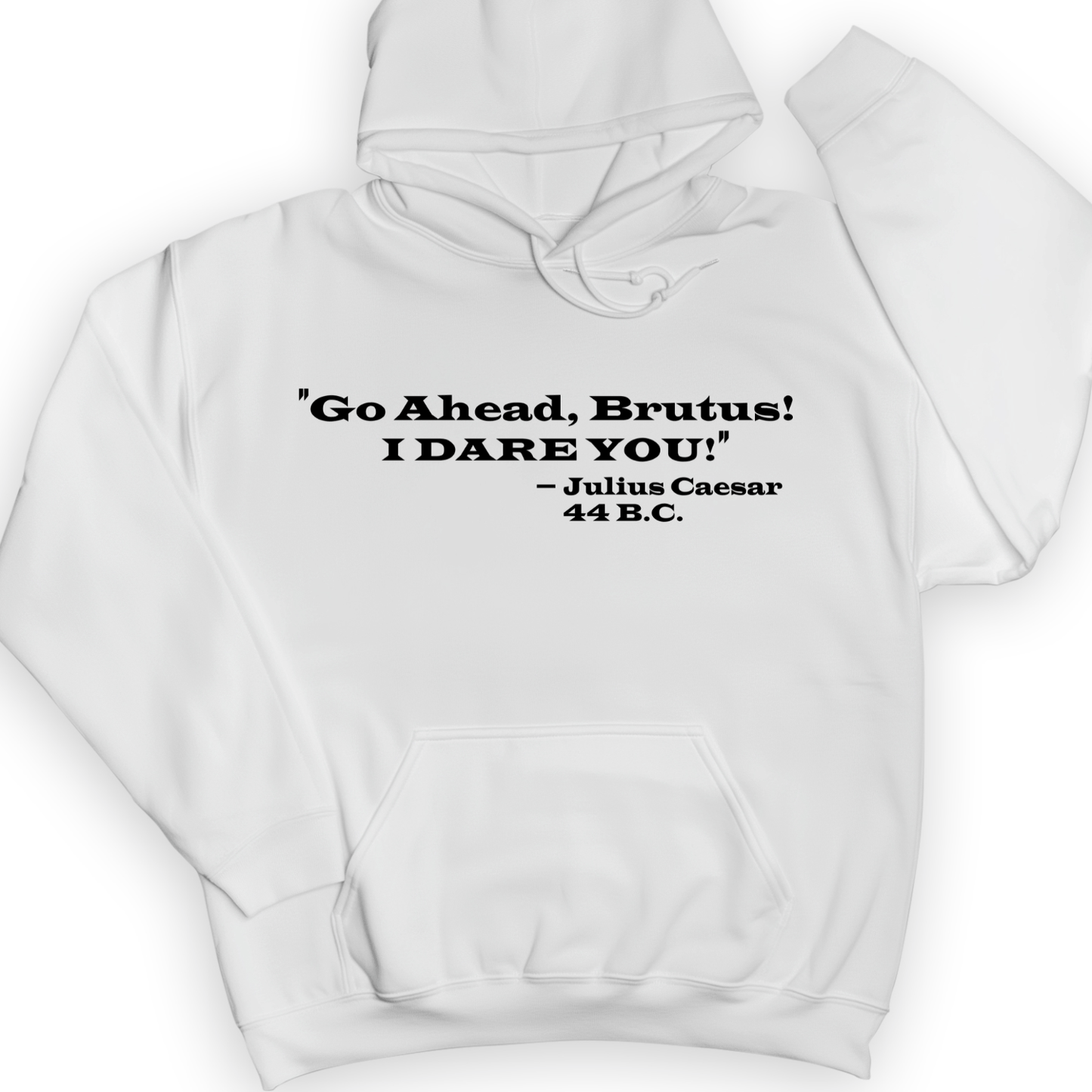 I Dare You Hoodie White / S