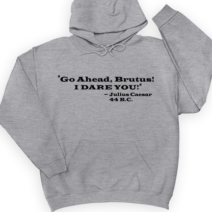 I Dare You Hoodie Sport Grey / S