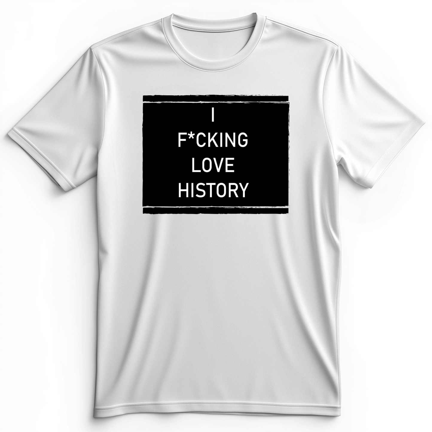 I F*cking Love History Premium Tee White / S