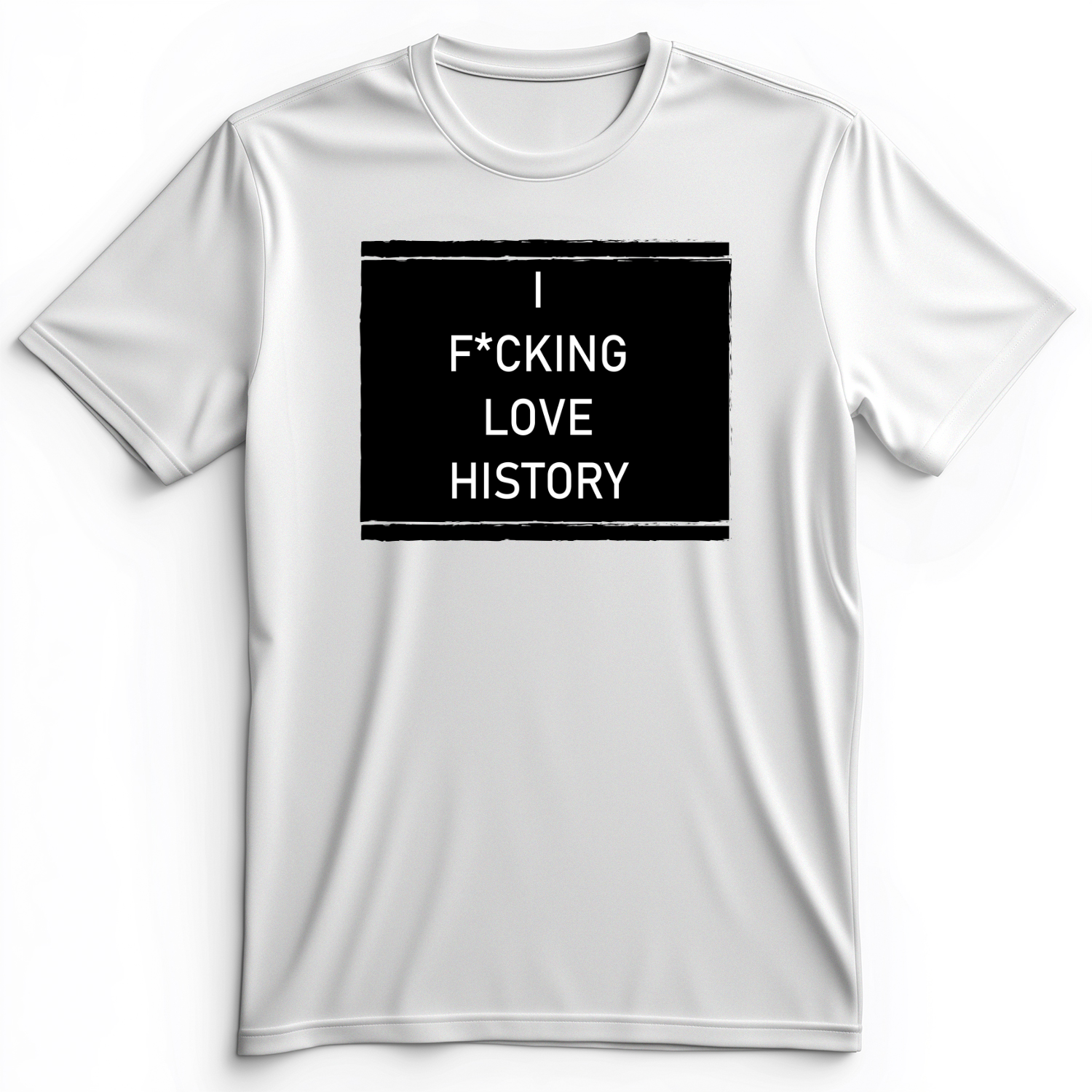 I F*cking Love History Premium Tee White / S
