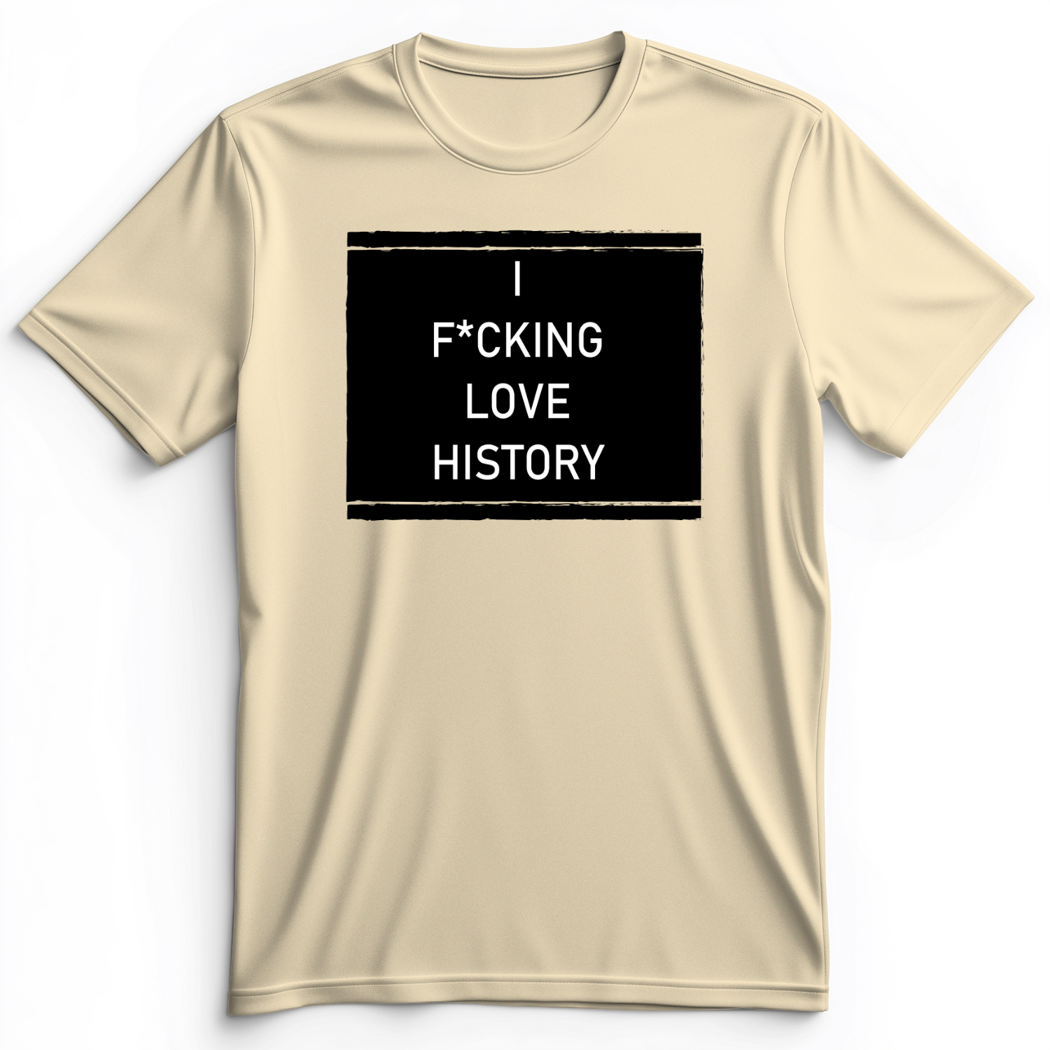 I F*cking Love History Premium Tee Natural / S