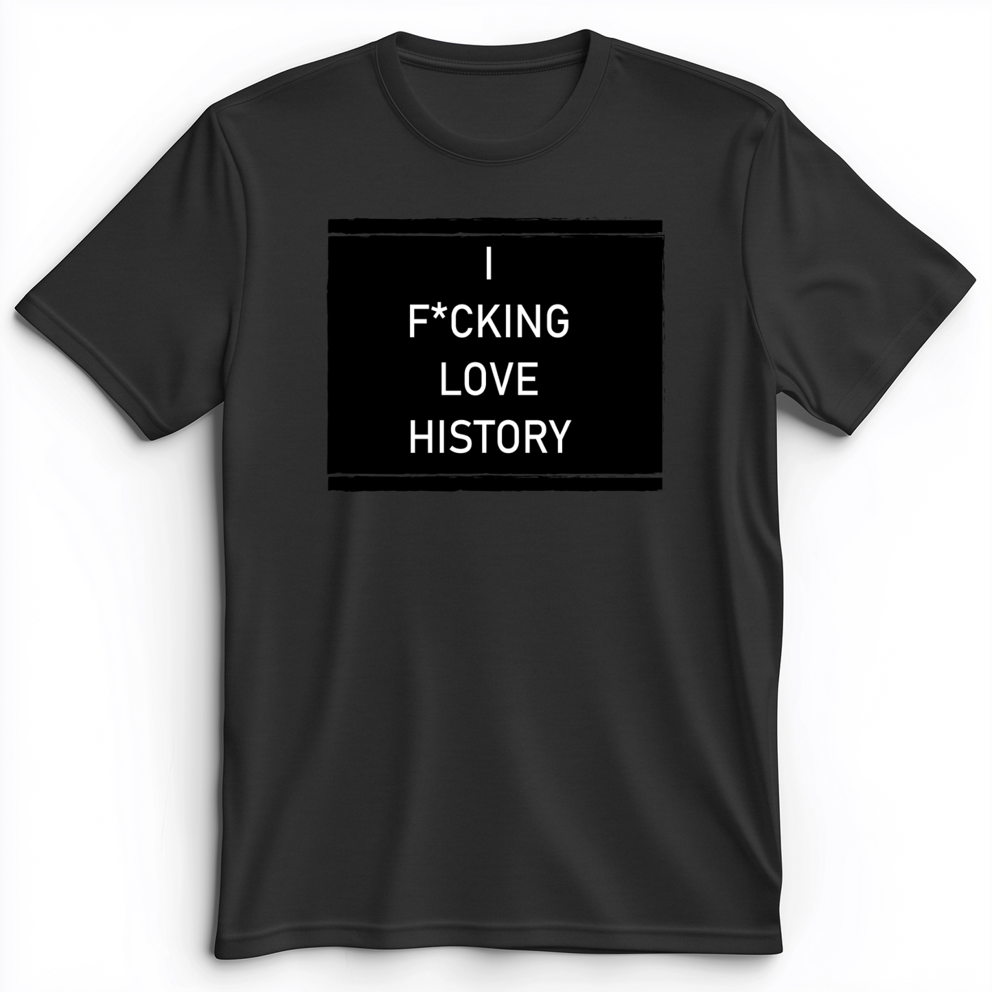 I F*cking Love History Premium Tee Dark Grey Heather / S