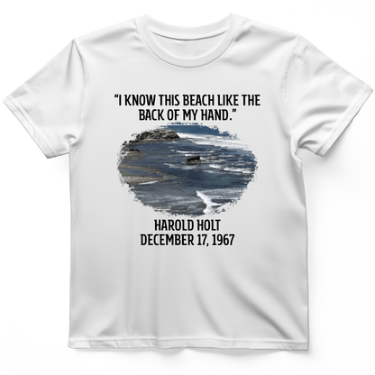 I Know This Beach T-Shirt White / S