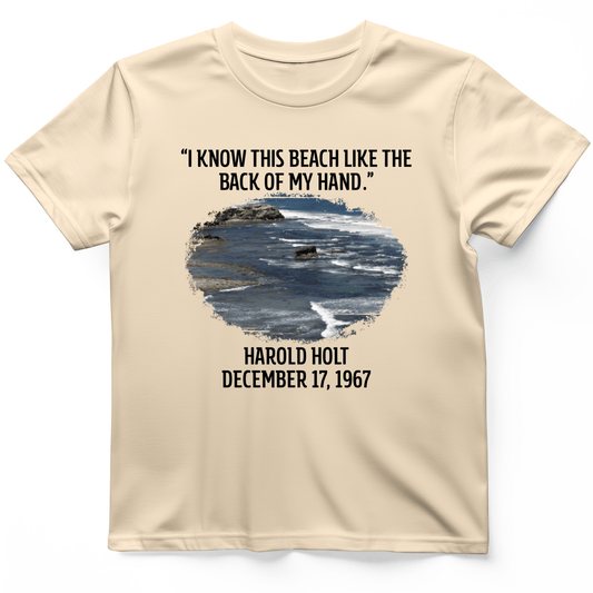 I Know This Beach T-Shirt Natural / S