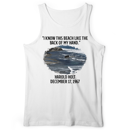 I Know This Beach Tank White / XS