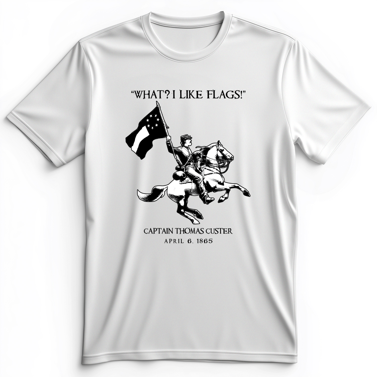 I Like Flags Premium Tee White / S