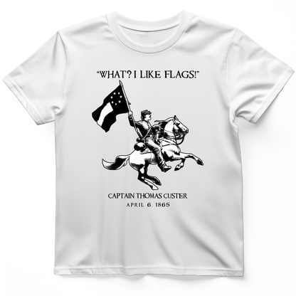 I Like Flags T-Shirt White / S