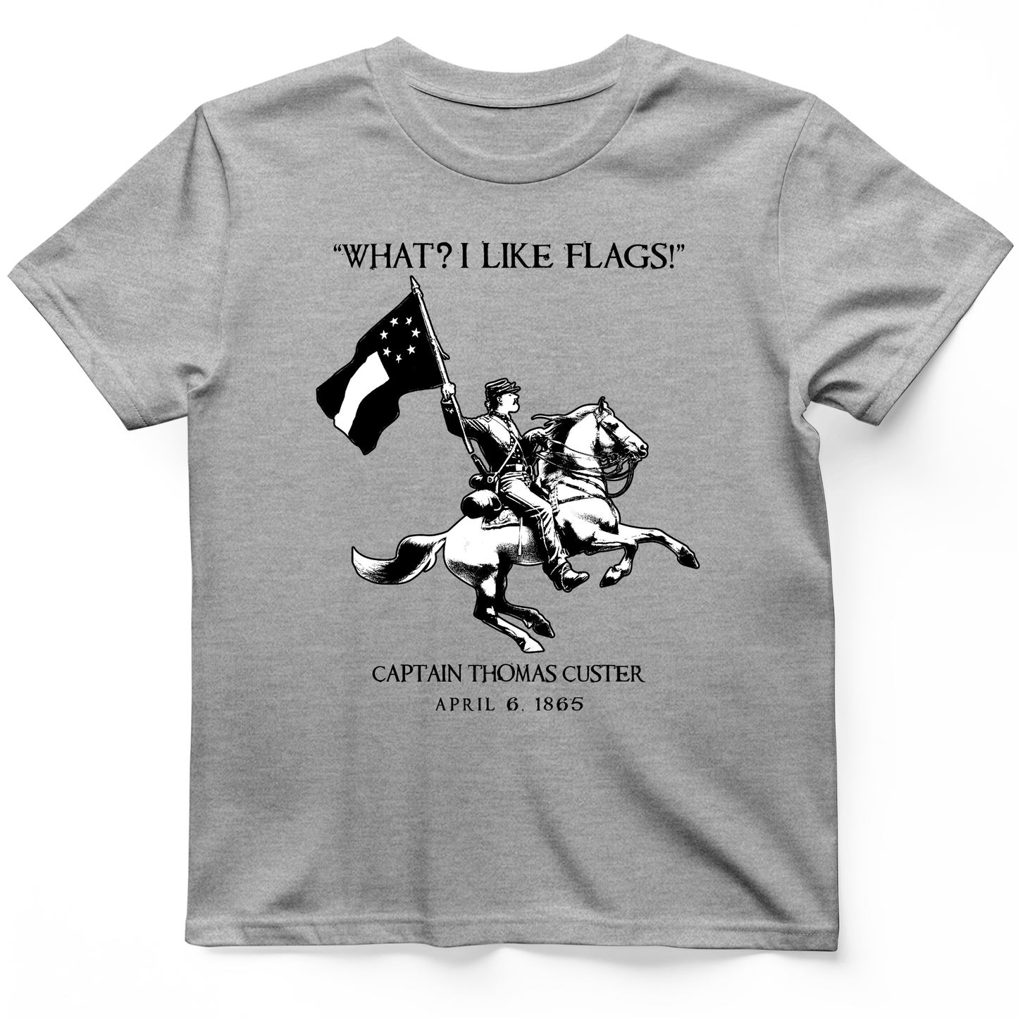 I Like Flags T-Shirt Sport Grey / S