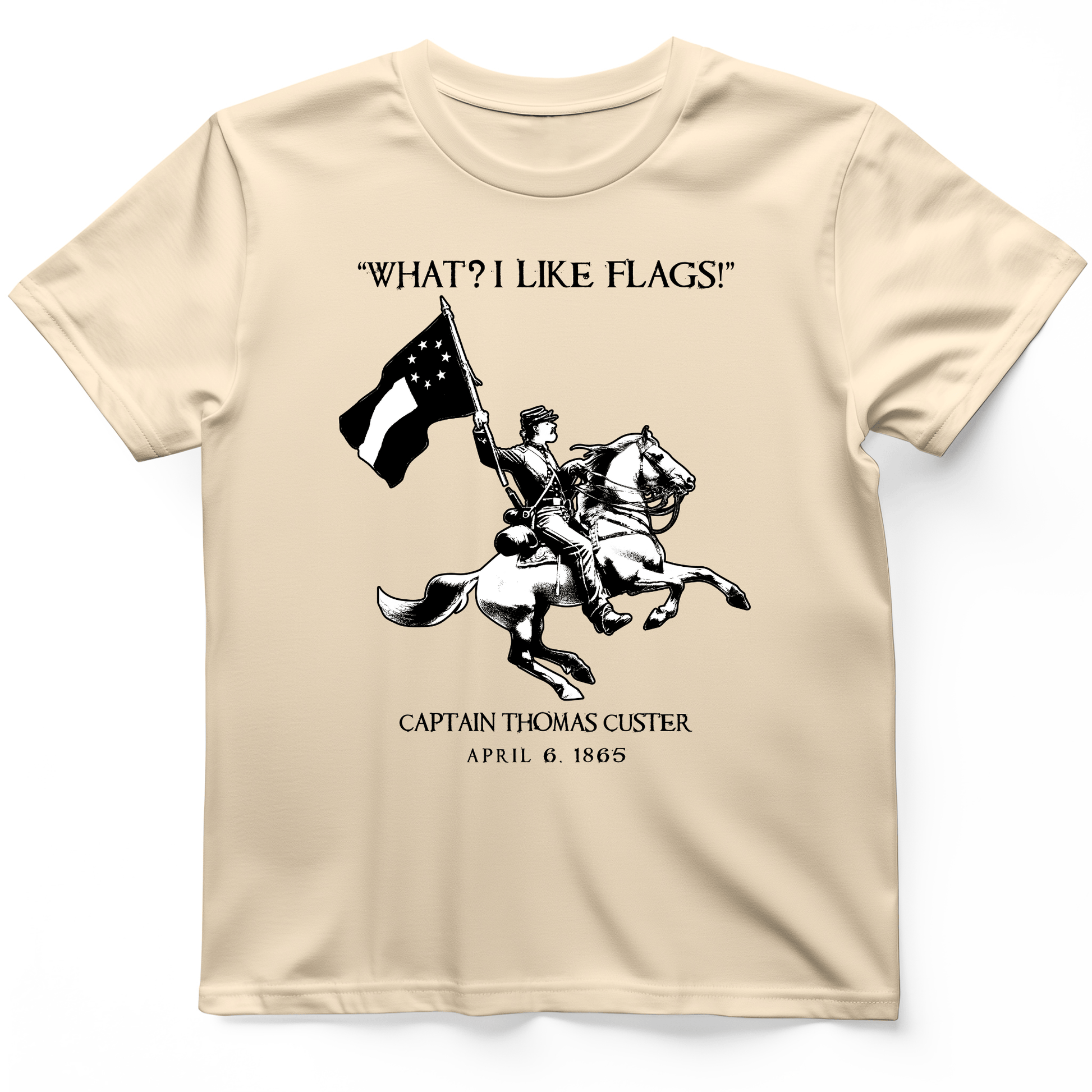 I Like Flags T-Shirt Natural / S