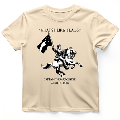 I Like Flags T-Shirt Natural / S