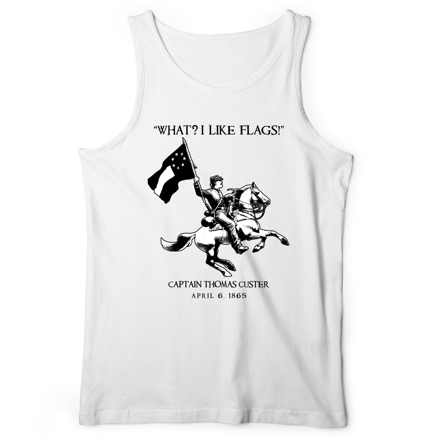 I Like Flags Tank White / XS