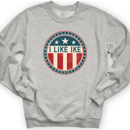 I Like Ike Crewneck Sport Grey / S