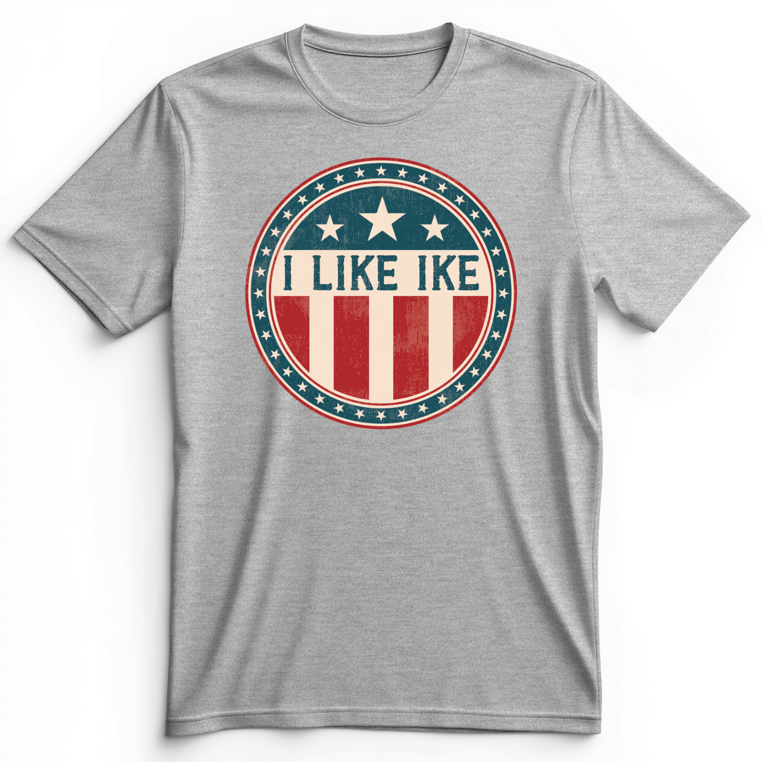I Like Ike Premium Tee Athletic Heather / S