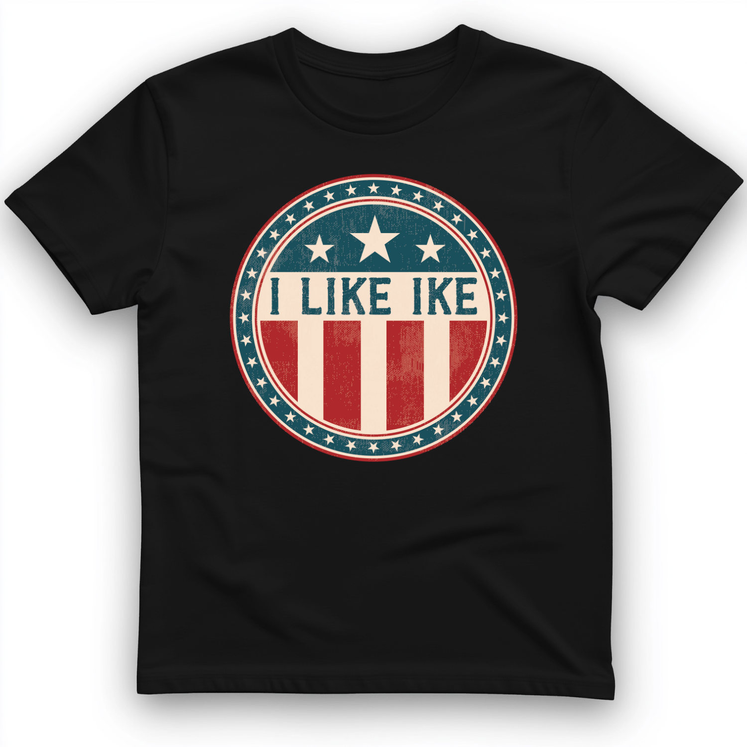 I Like Ike T-Shirt Black / S