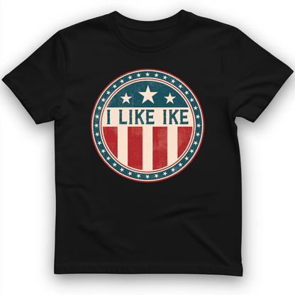 I Like Ike T-Shirt Black / S