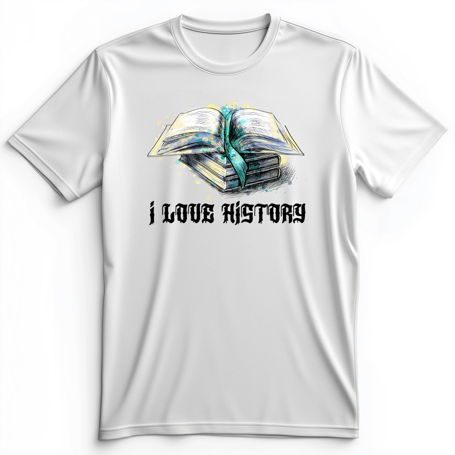 I Love History Premium Tee White / S