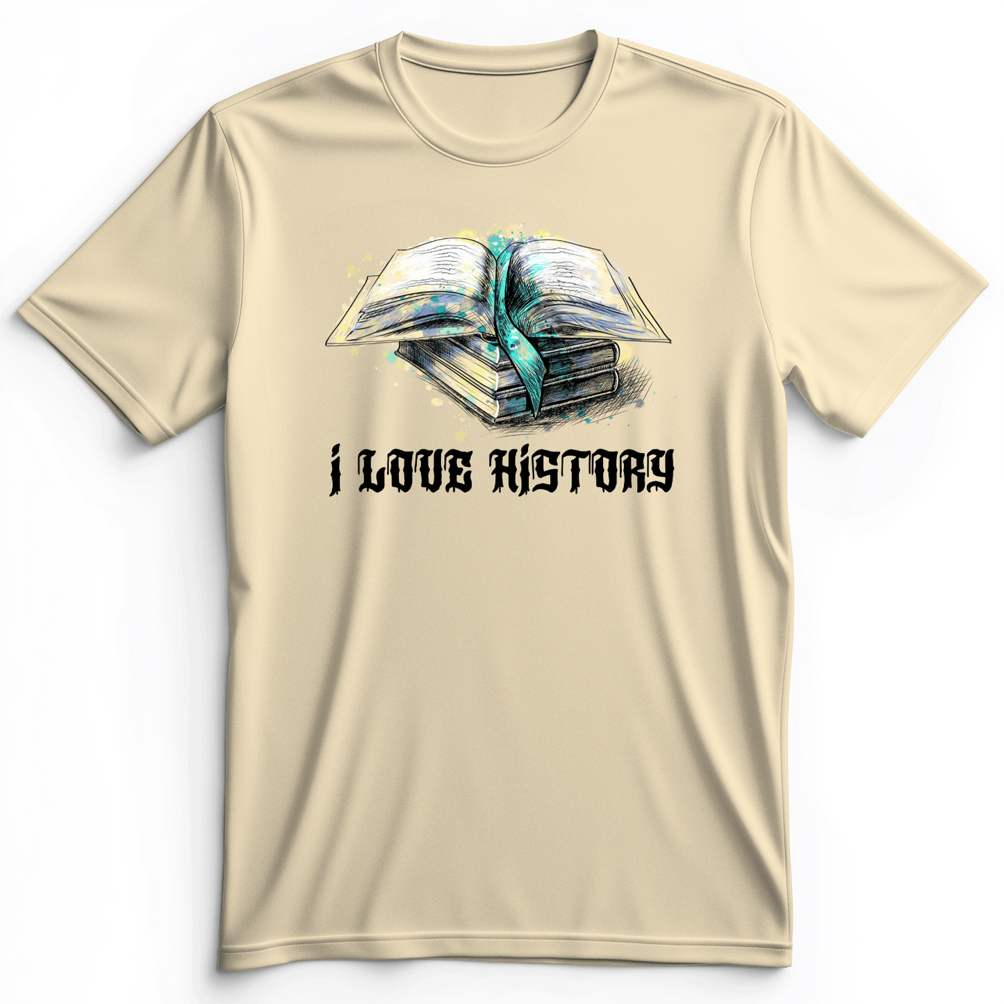 I Love History Premium Tee Natural / S
