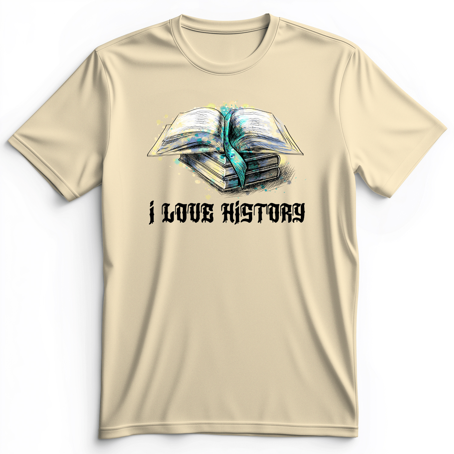 I Love History Premium Tee Natural / S