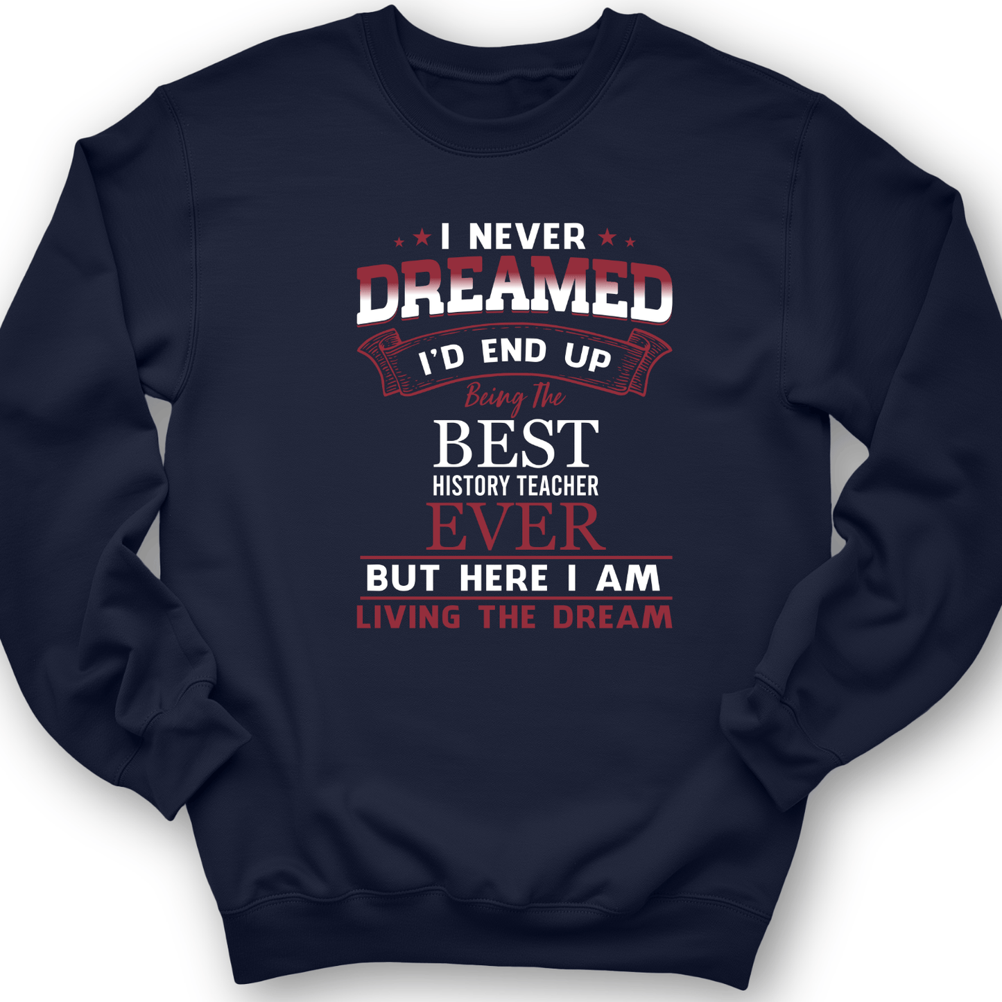 I Never Dreamed Crewneck Navy / S
