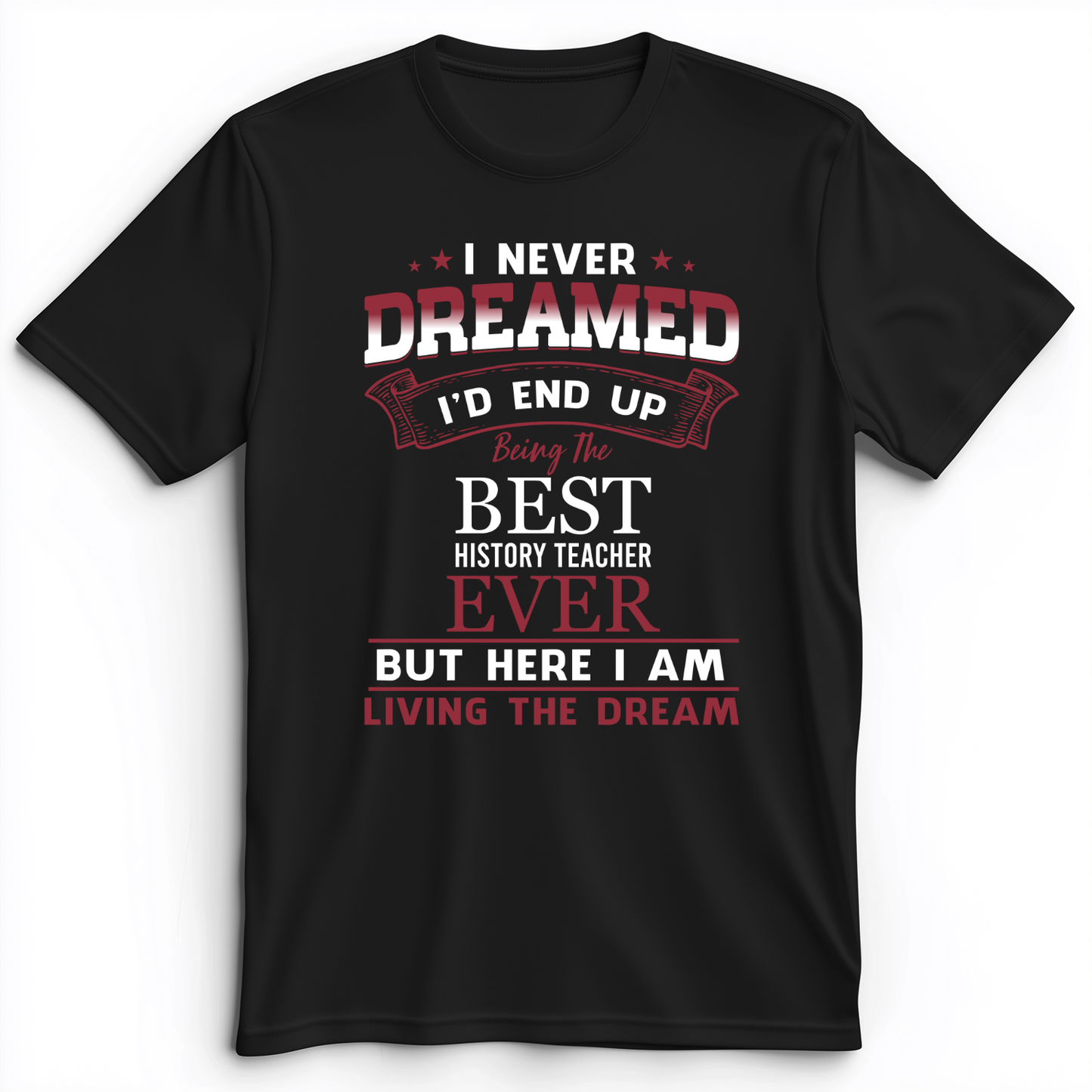 I Never Dreamed Premium Tee Black / S