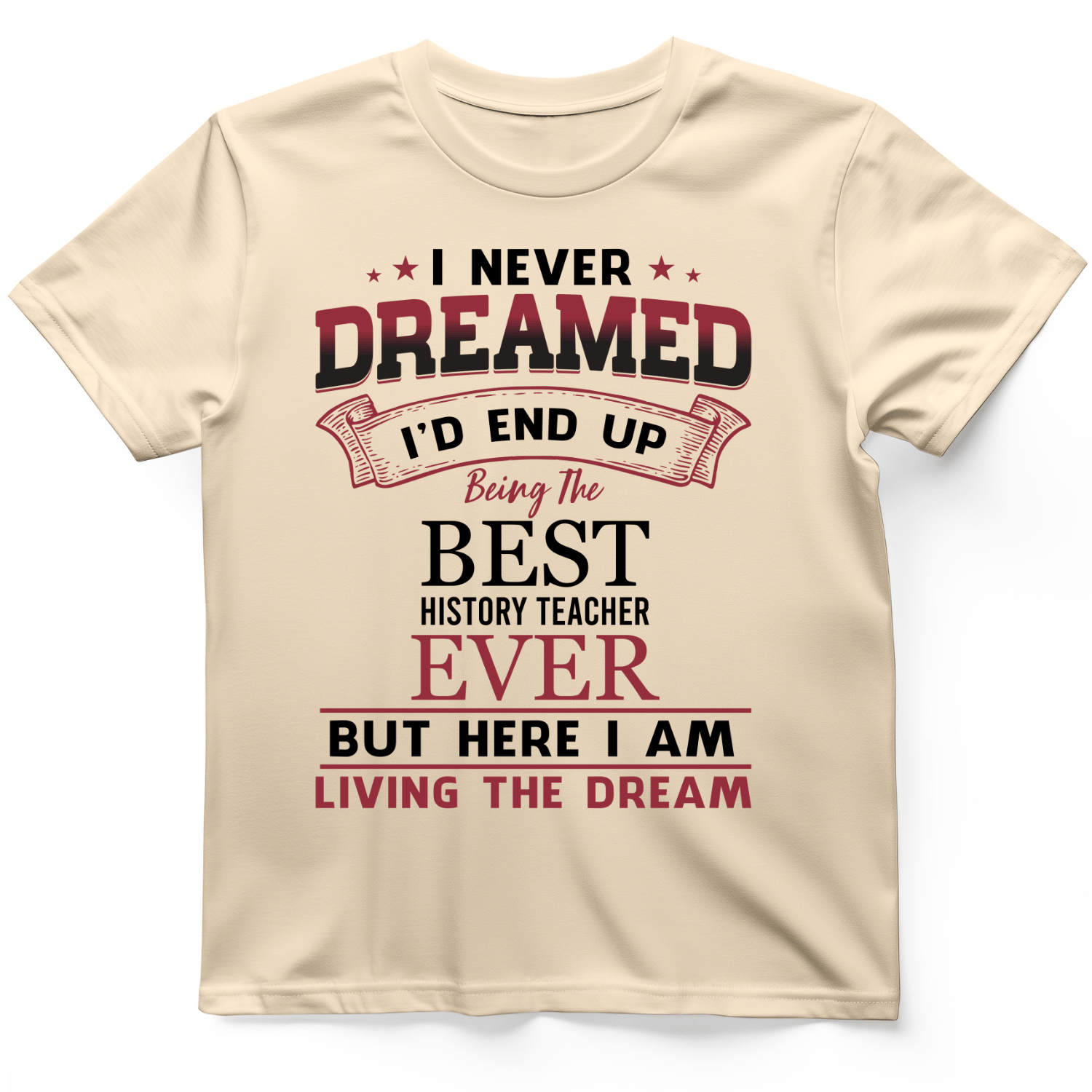I Never Dreamed T-Shirt Natural / S