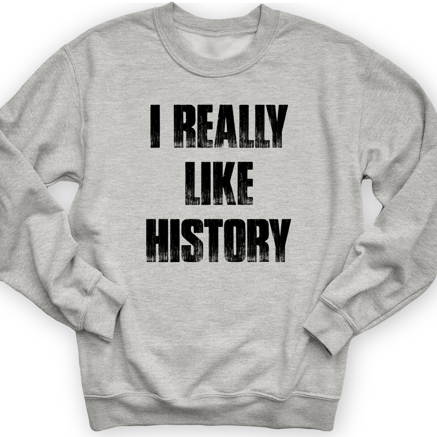 I Really Like History Crewneck Sport Grey / S