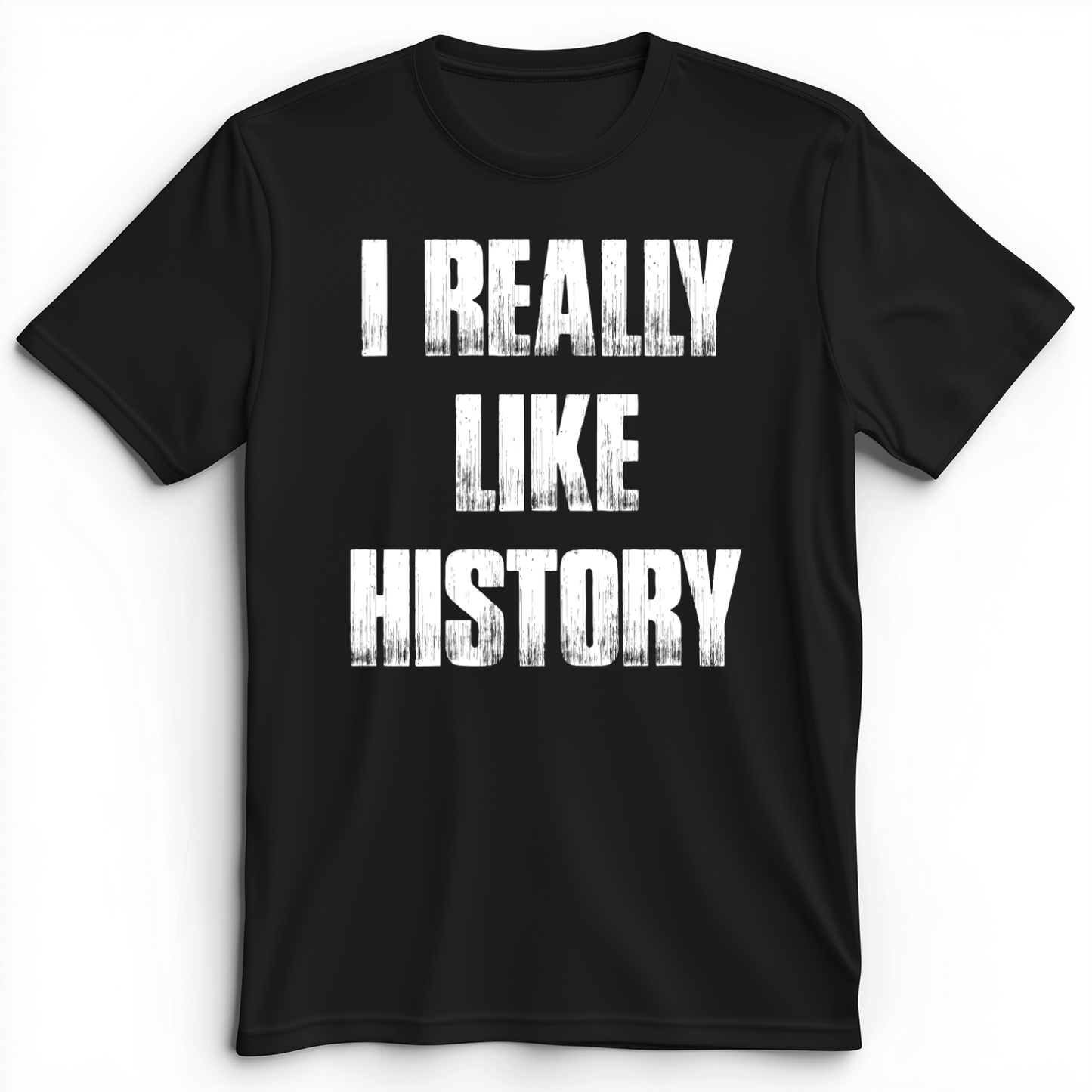 I Really Like History Premium Tee Black / S