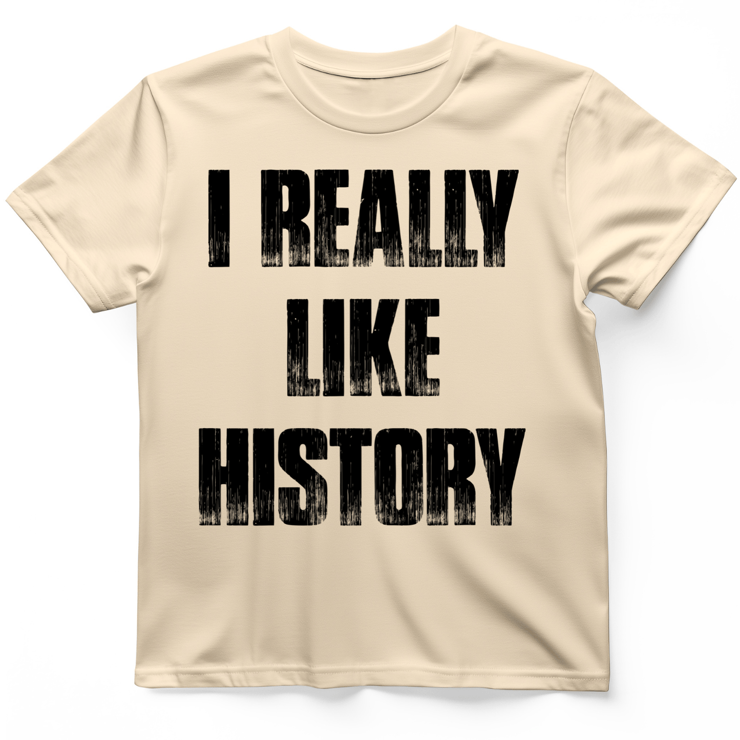 I Really Like History T-Shirt Natural / S
