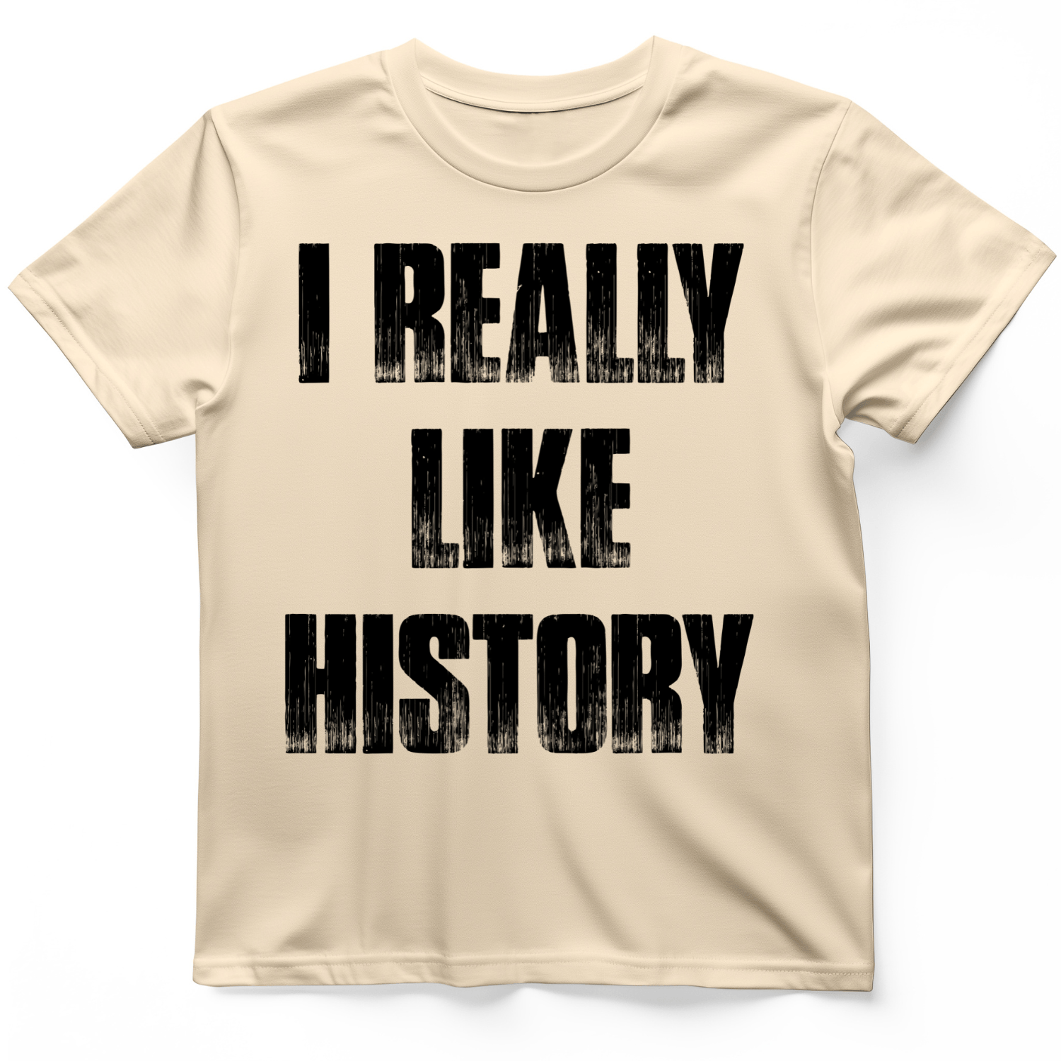 I Really Like History T-Shirt Natural / S