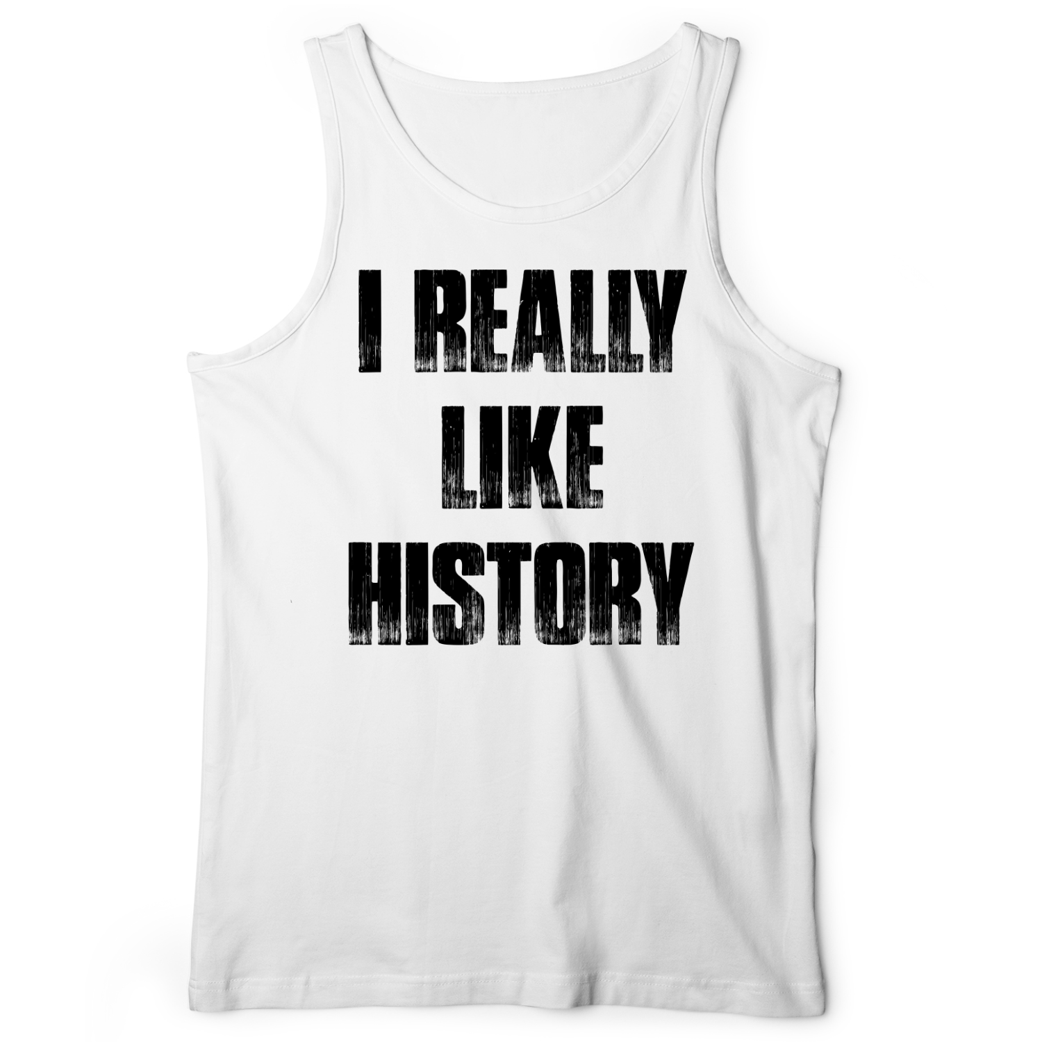 I Really Like History Tank White / XS