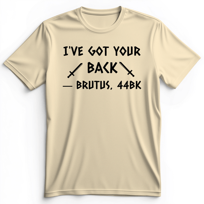 I've Got Your Back Premium Tee Natural / S
