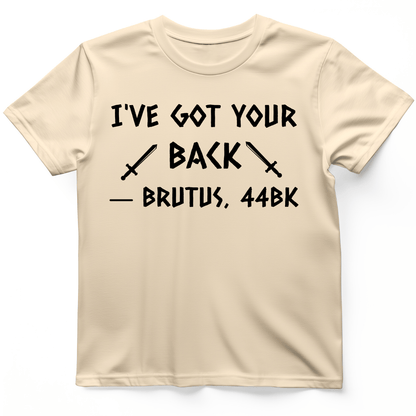 I've Got Your Back T-Shirt Natural / S