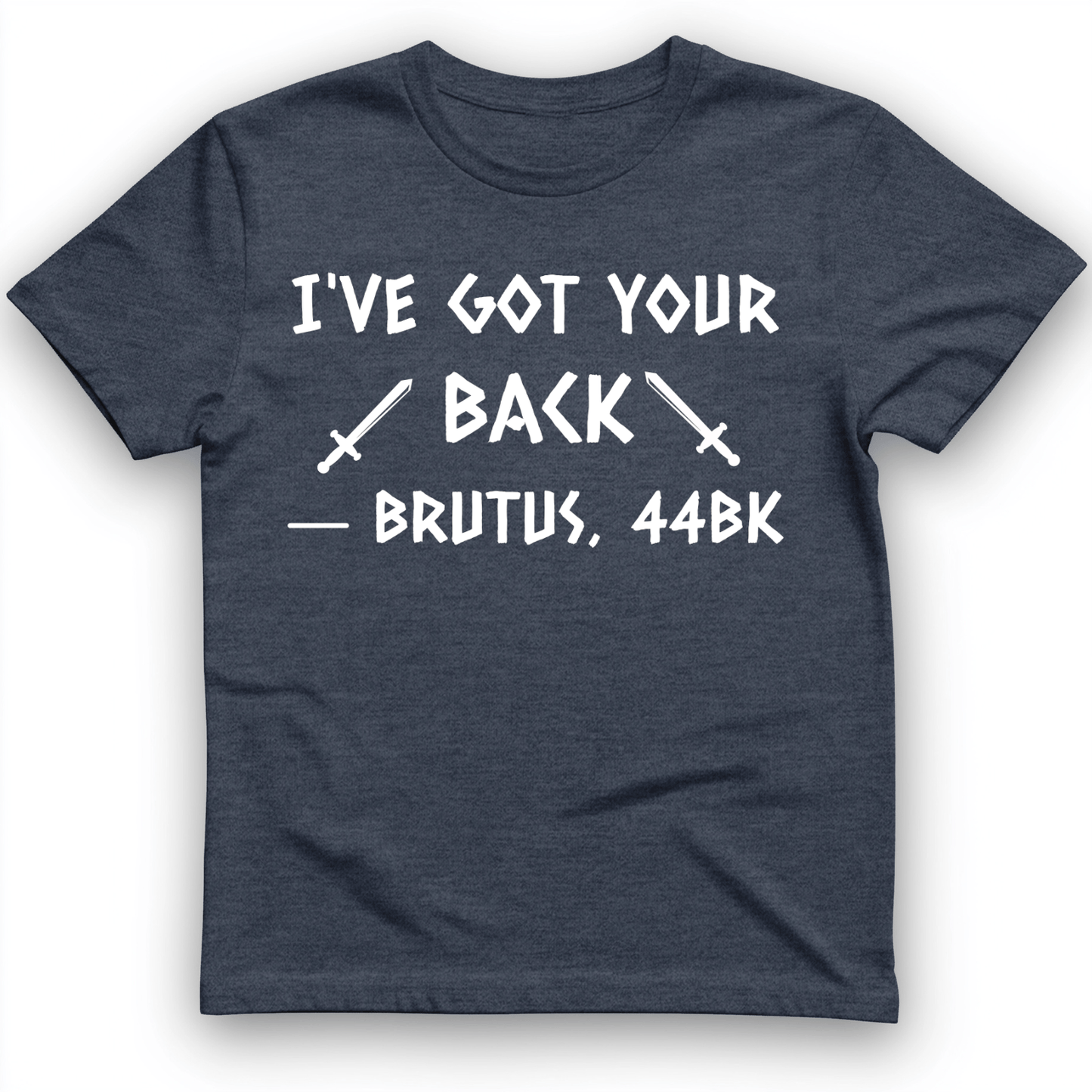 I've Got Your Back T-Shirt Heather Navy / S