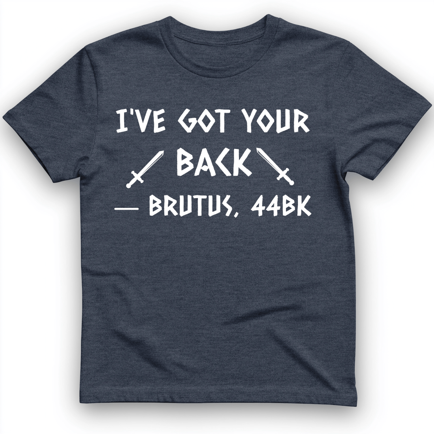 I've Got Your Back T-Shirt Heather Navy / S