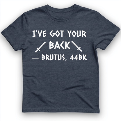 I've Got Your Back T-Shirt Heather Navy / S