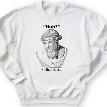 Idiocrates Crewneck White / S
