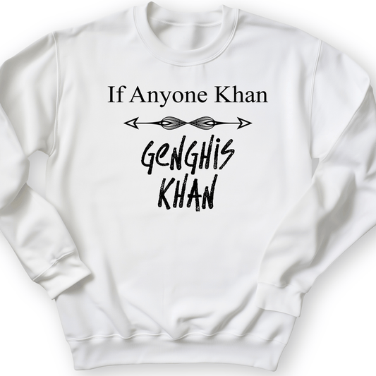 If Anyone Khan Crewneck White / S