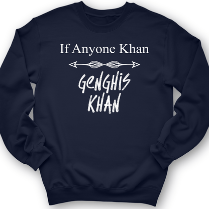 If Anyone Khan Crewneck Navy / S